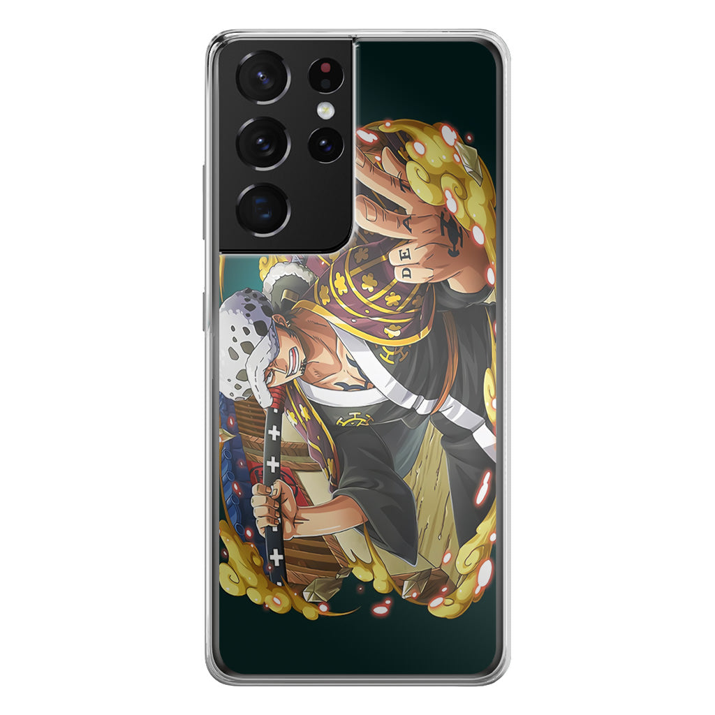 Trafalgar Law In Wano Galaxy S21 Ultra Case