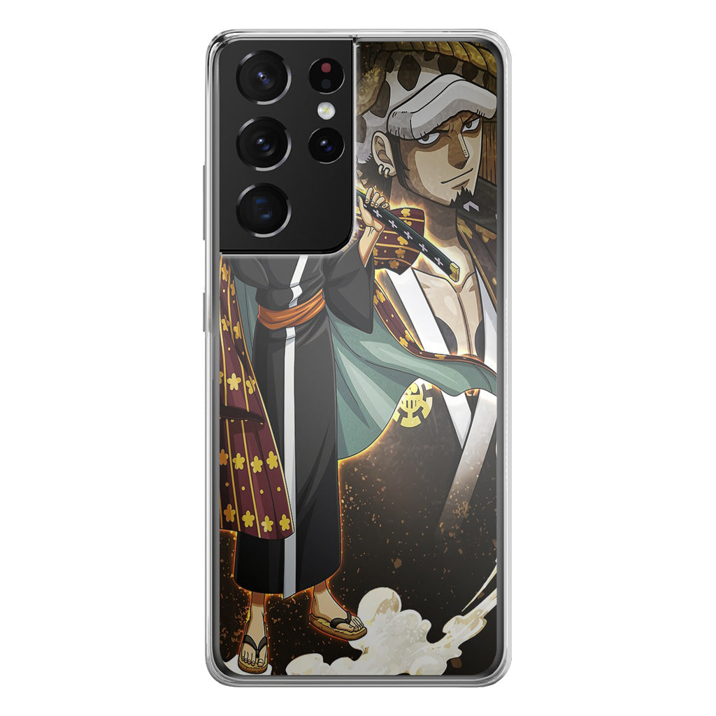 Trafalgar Law Wano Style Galaxy S21 Ultra Case