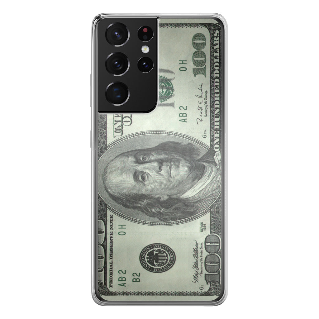 100 Dollar Galaxy S21 Ultra Case