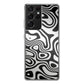 Abstract Black and White Background Galaxy S21 Ultra Case