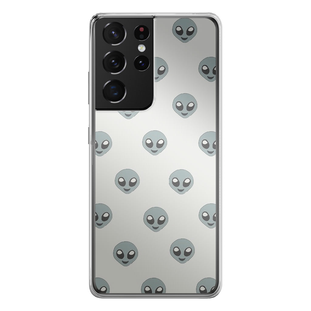 Aliens Pattern Galaxy S21 Ultra Case