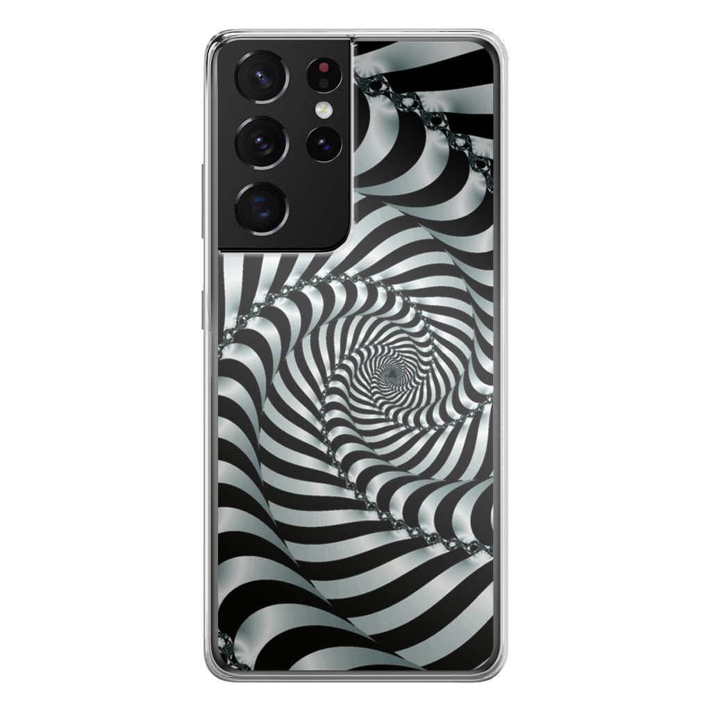 Artistic Spiral 3D Galaxy S21 Ultra Case