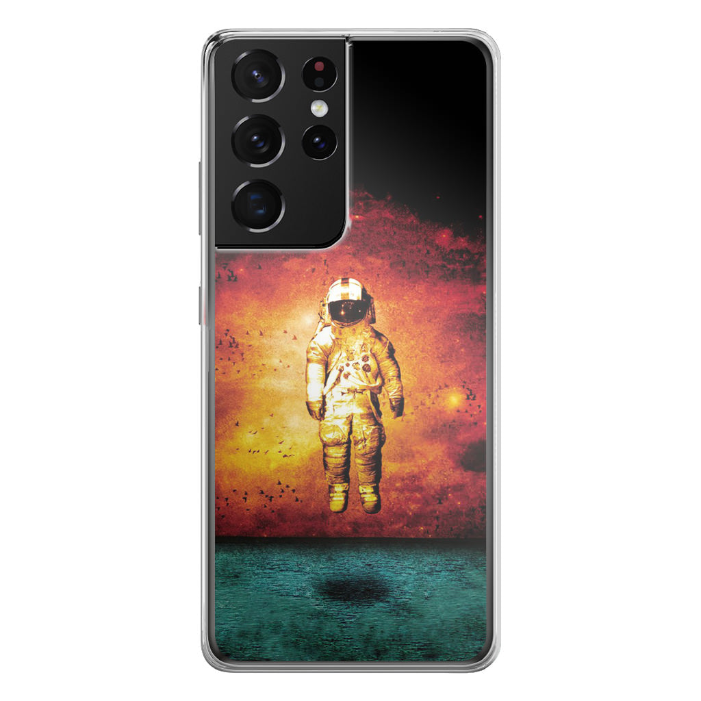 Astronaut Deja Entendu Galaxy S21 Ultra Case
