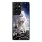 Astronaut Space Moon Galaxy S21 Ultra Case