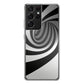Black and White Twist Galaxy S21 Ultra Case