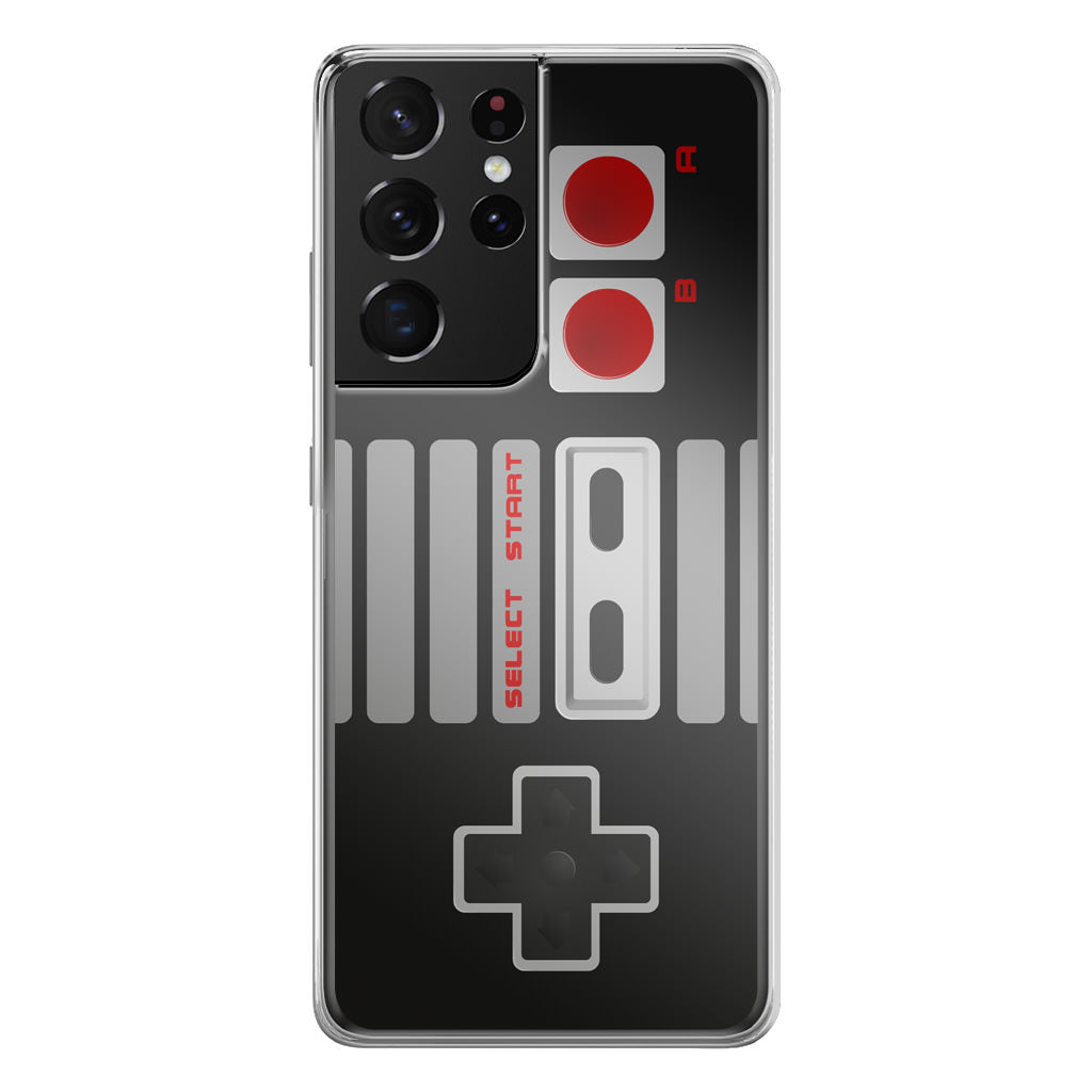Black Console Controller Galaxy S21 Ultra Case