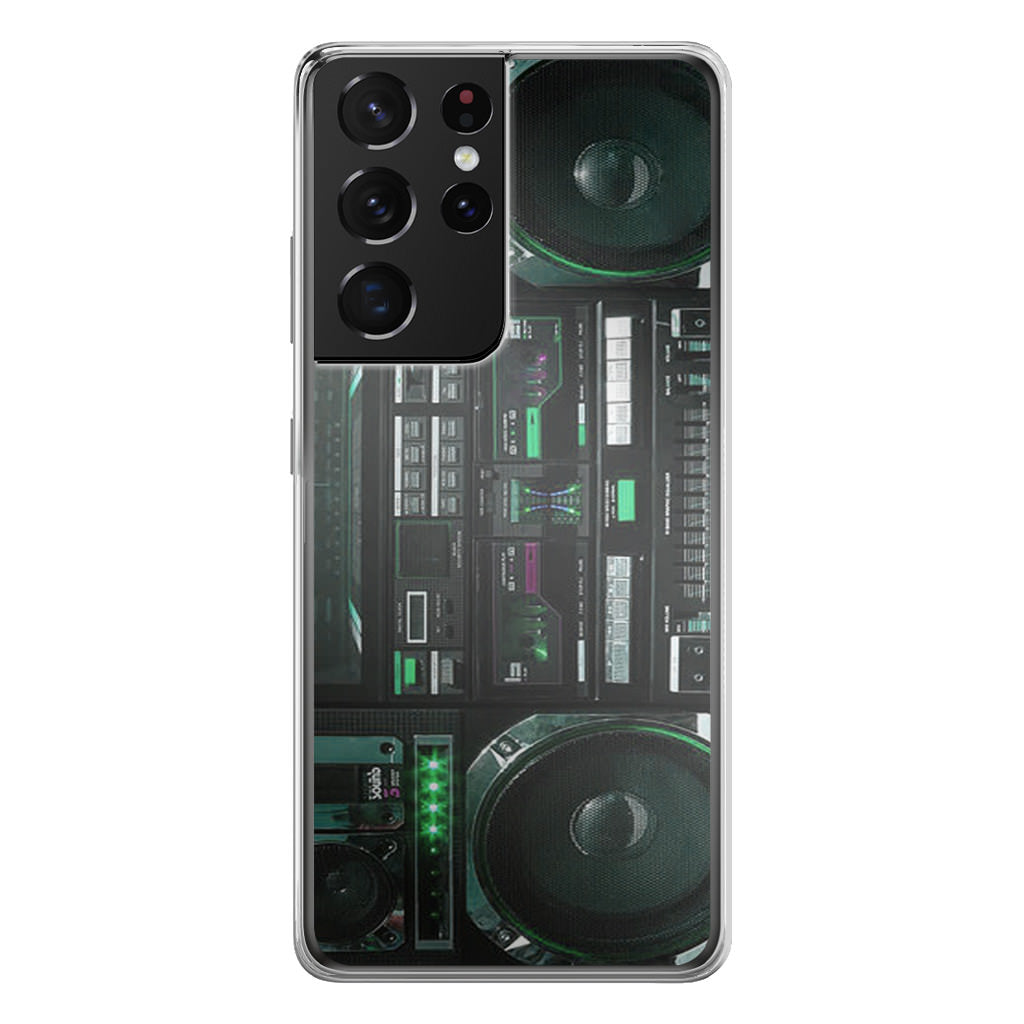 Boombox Blaster Galaxy S21 Ultra Case