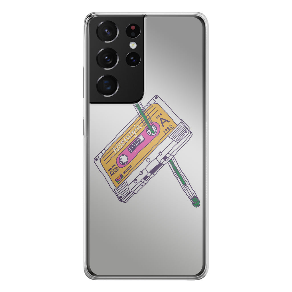 Cassete Tape Old Galaxy S21 Ultra Case