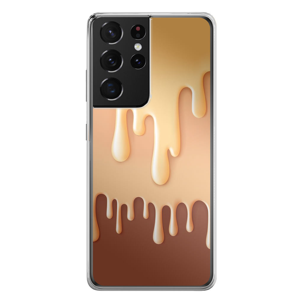 Cheese & Butter Dripping Galaxy S21 Ultra Case