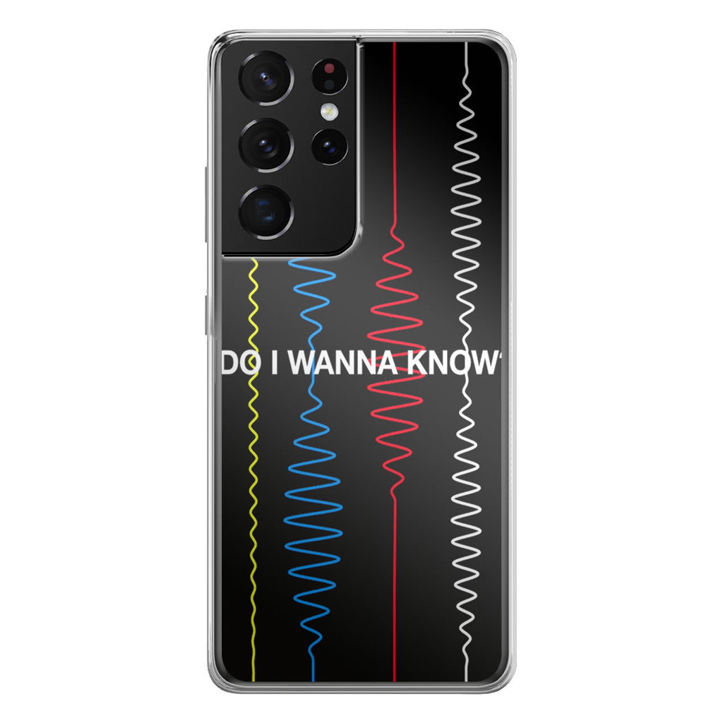 Do I Wanna Know Four Strings Galaxy S21 Ultra Case