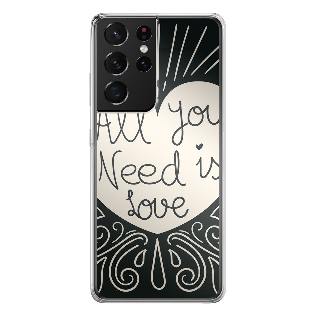 Drawn Love Galaxy S21 Ultra Case