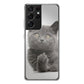Finger British Shorthair Cat Galaxy S21 Ultra Case