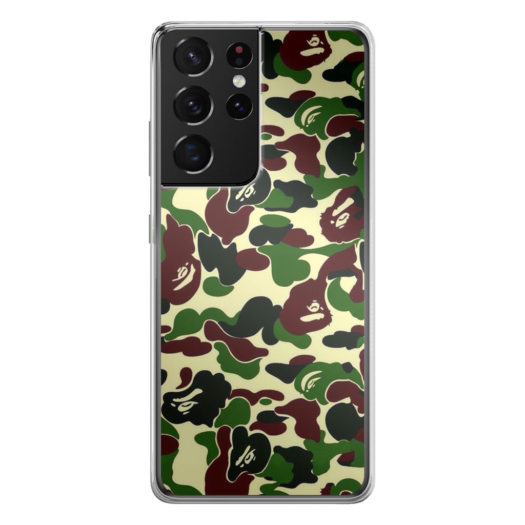 Forest Army Camo Galaxy S21 Ultra Case