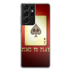Game Card Time To Play Galaxy S21 Ultra Case