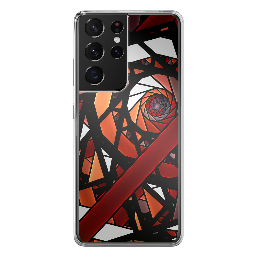 Geometric Galaxy S21 Ultra Case