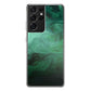 Green Abstract Art Galaxy S21 Ultra Case