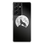 Howling Night Wolves Galaxy S21 Ultra Case