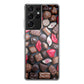 I Love Choco Pattern Galaxy S21 Ultra Case