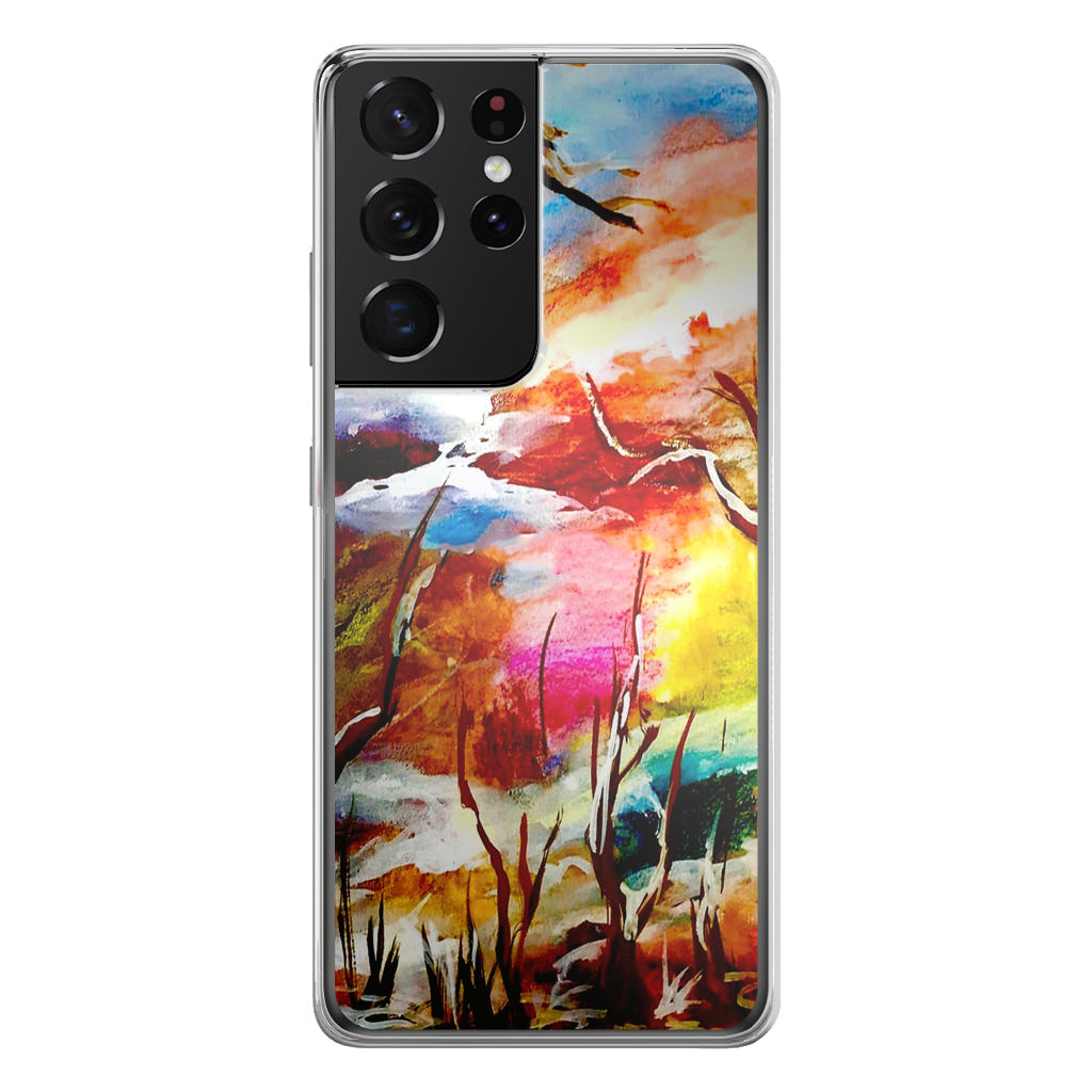 I Sense Winter's Wonderful Warmth Galaxy S21 Ultra Case