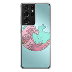 Japanese Pastel Wave Galaxy S21 Ultra Case