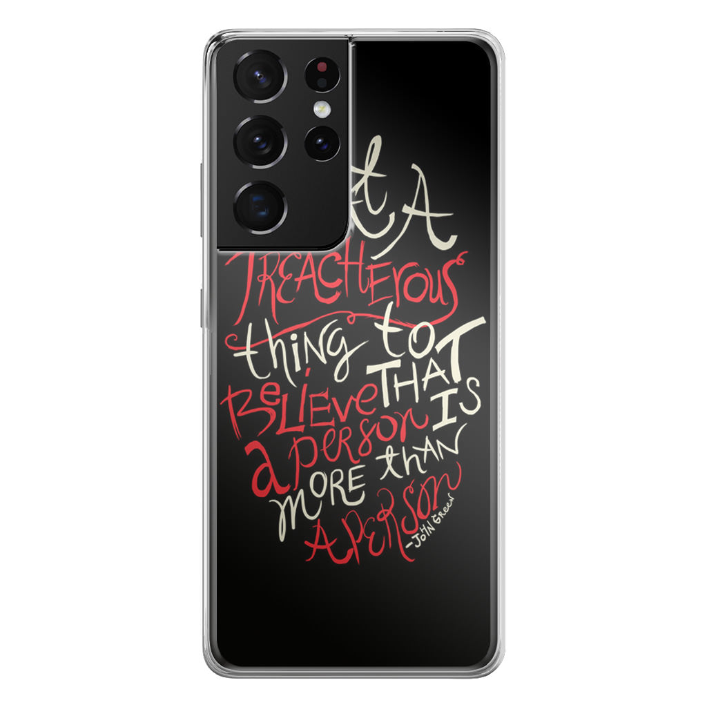 John Green Quotes More Than A Person Galaxy S21 Ultra Case