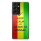 Keep Calm and Listen to Reggae Galaxy S21 Ultra Case