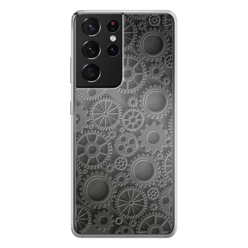 Mechanical Gears Galaxy S21 Ultra Case