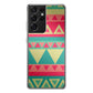 Old Aztec Pattern Galaxy S21 Ultra Case