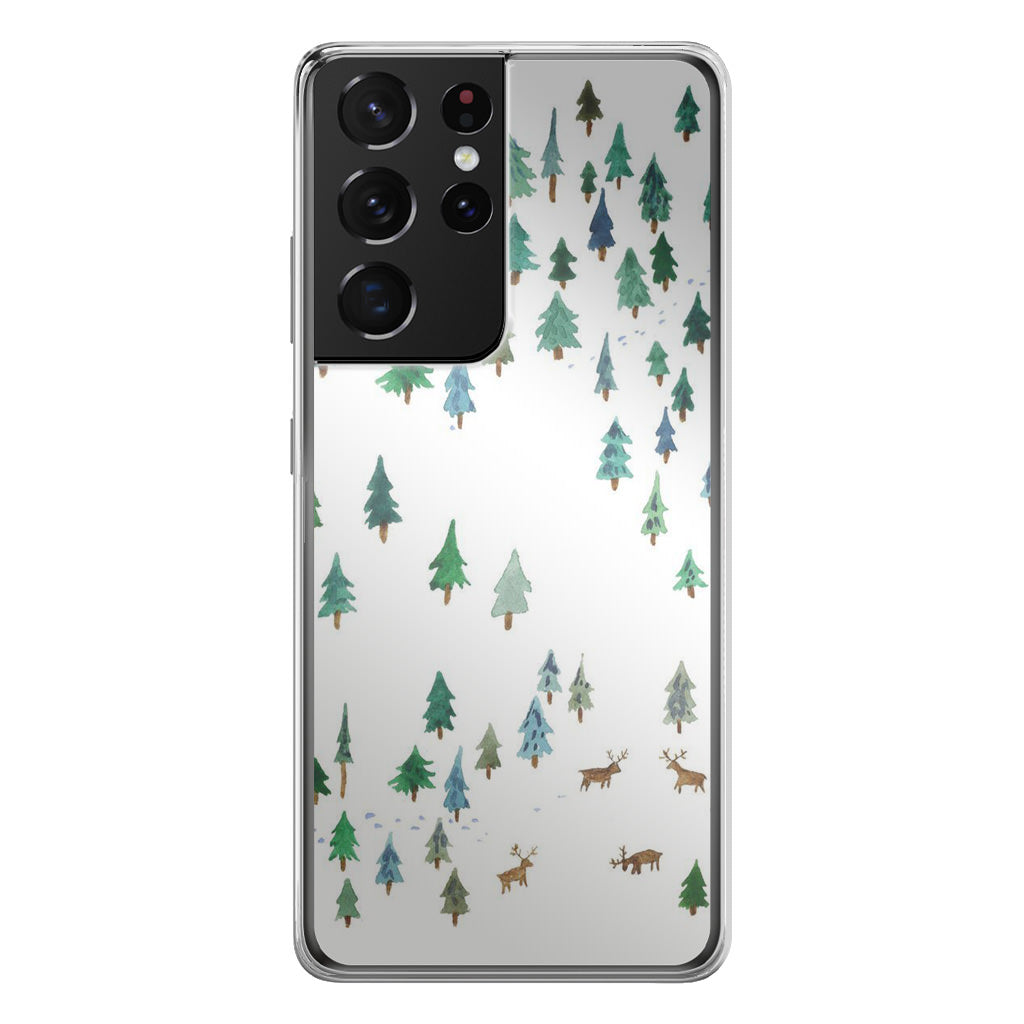 Snow Everywhere Galaxy S21 Ultra Case