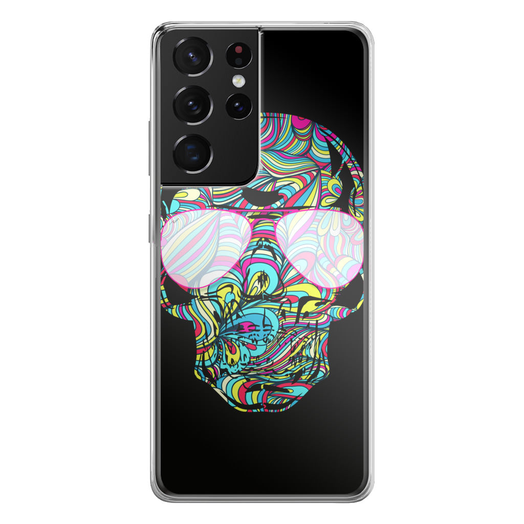 Stylish Skull Galaxy S21 Ultra Case