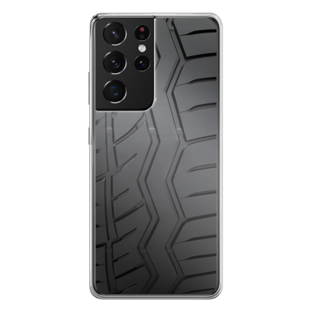 Tire Pattern Galaxy S21 Ultra Case