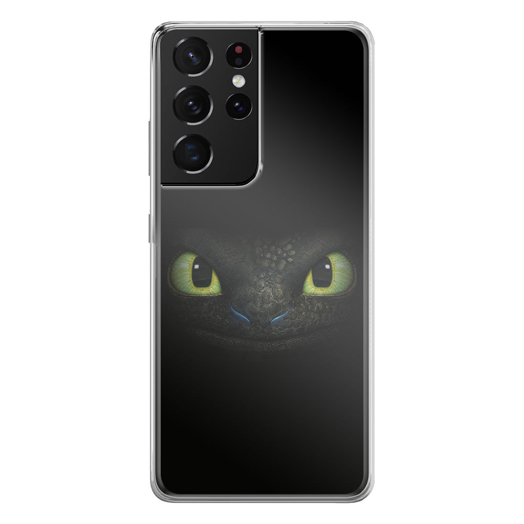 Toothless Dragon Sight Galaxy S21 Ultra Case