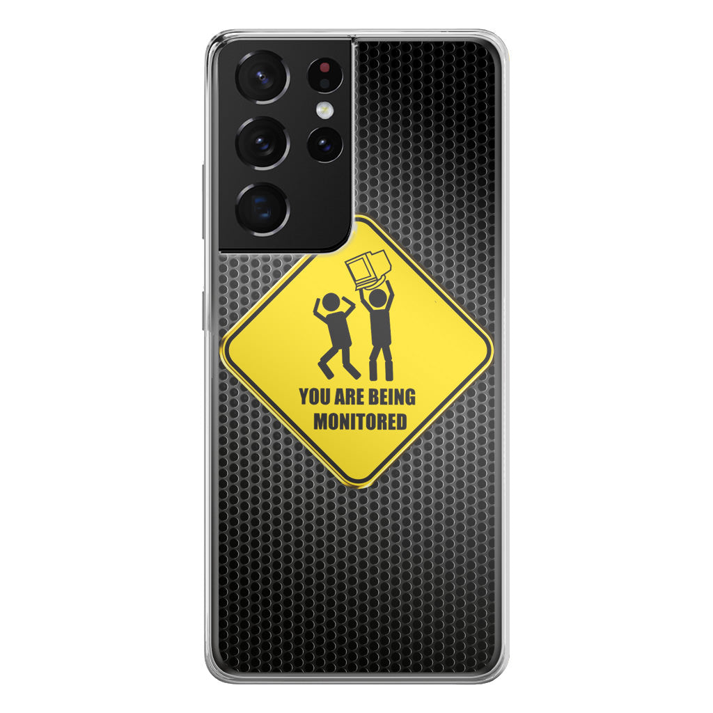 You Are Being Monitored Galaxy S21 Ultra Case