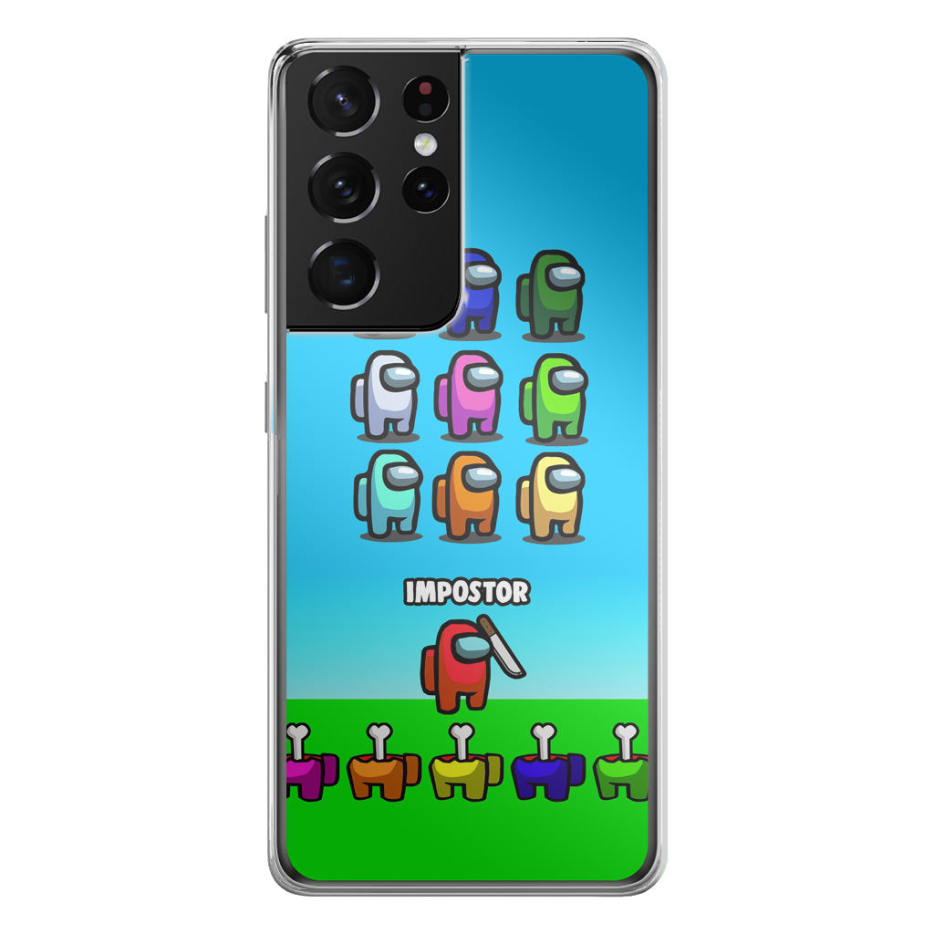 Among Us Galaxy S21 Ultra Case