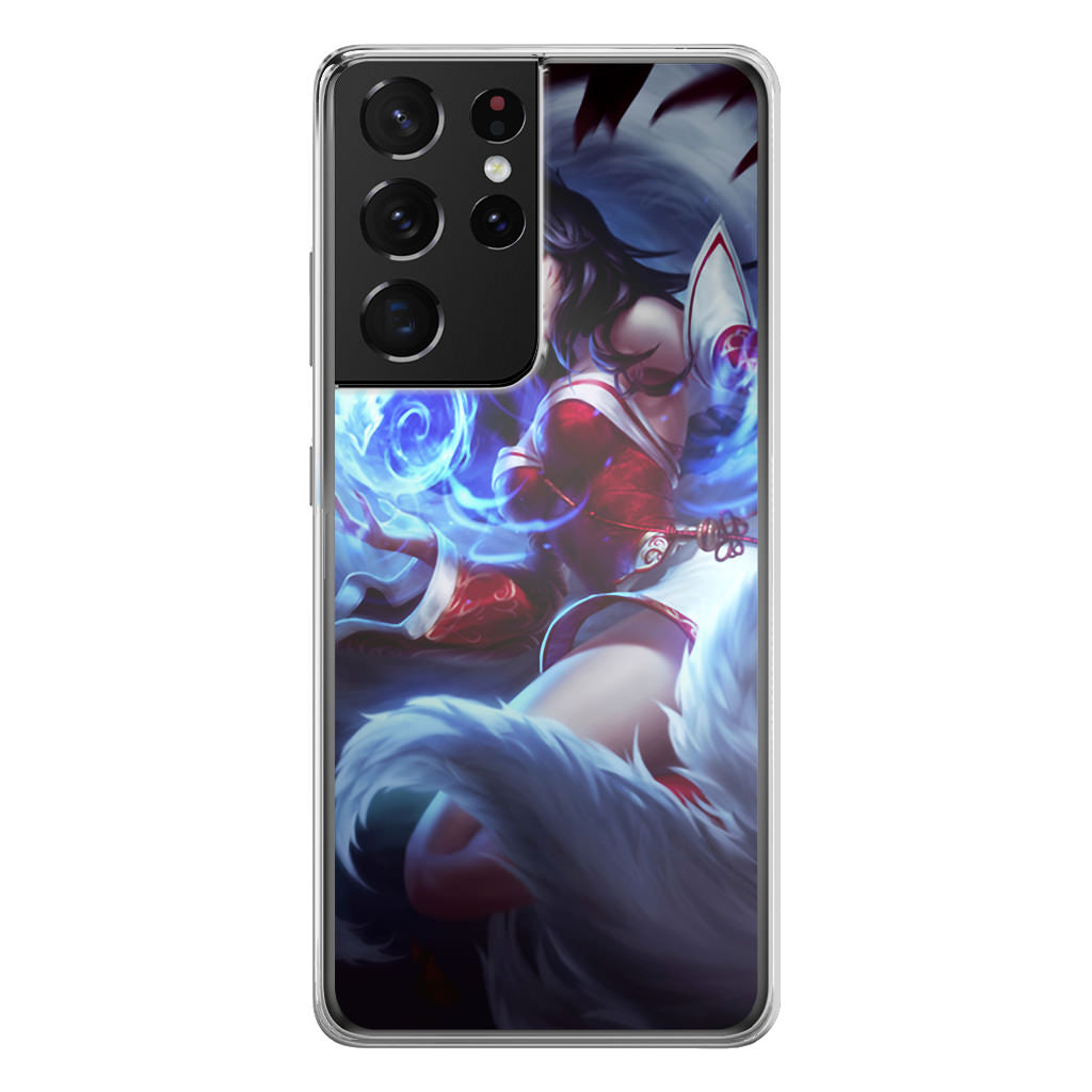 Ahri Demon Fox Galaxy S21 Ultra Case