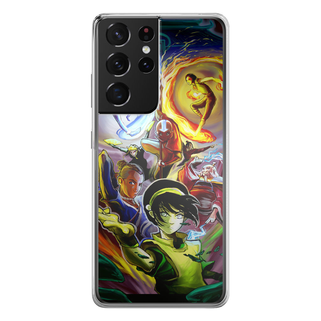 Avatar The Last Airbender Characters Galaxy S21 Ultra Case