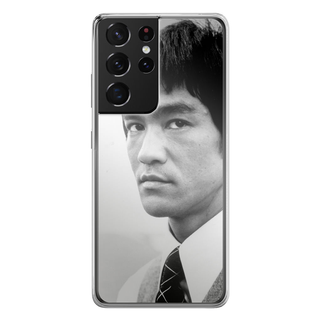 Bruce Lee B&W Galaxy S21 Ultra Case