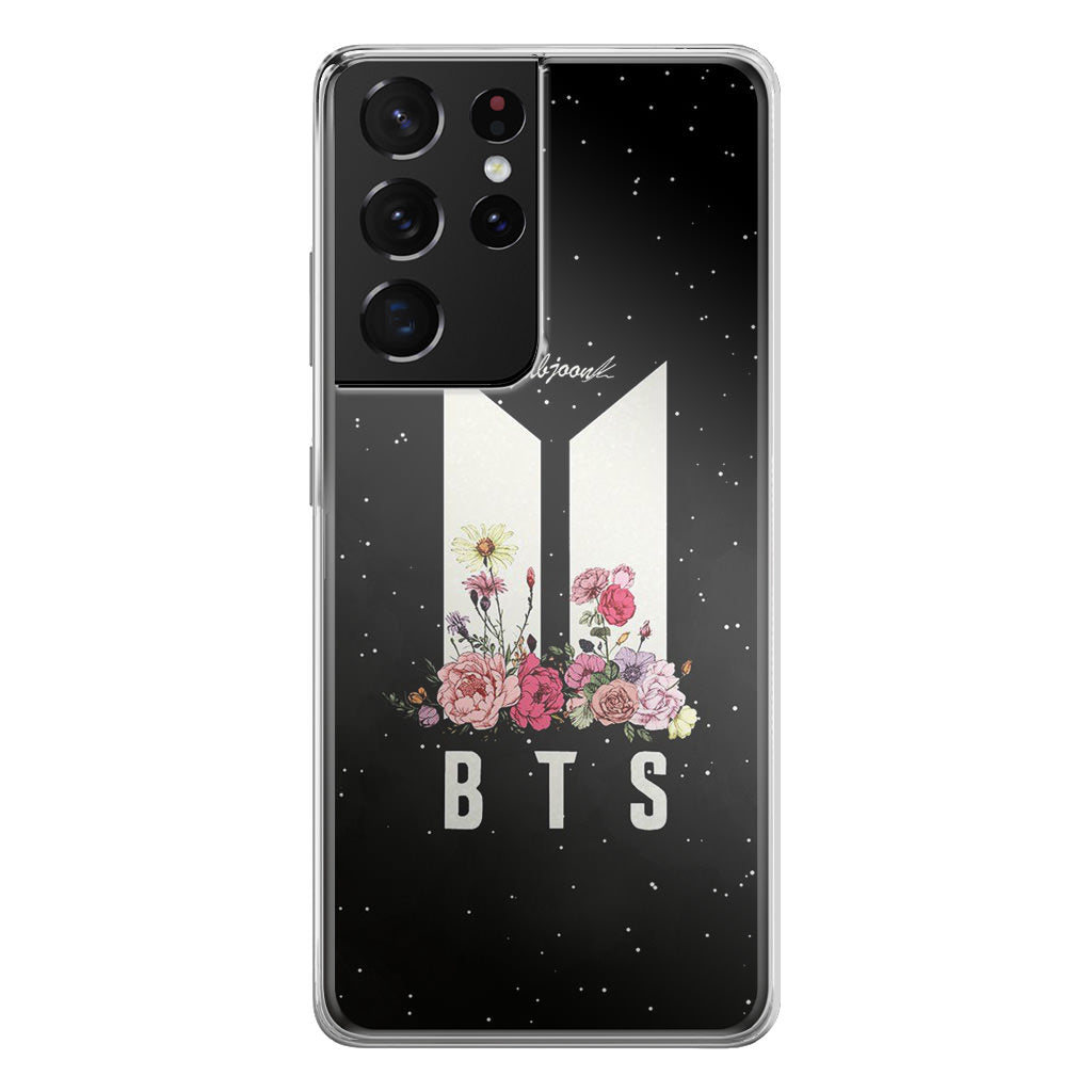 BTS Flower Galaxy S21 Ultra Case