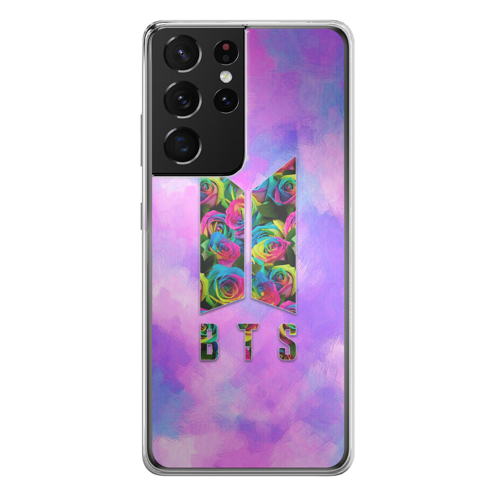 BTS Flower Logo Galaxy S21 Ultra Case
