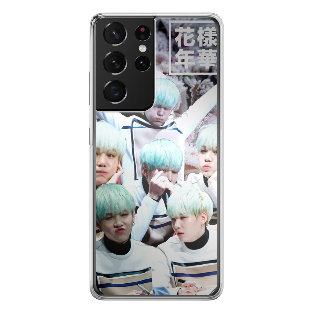 BTS Suga Collage Galaxy S21 Ultra Case