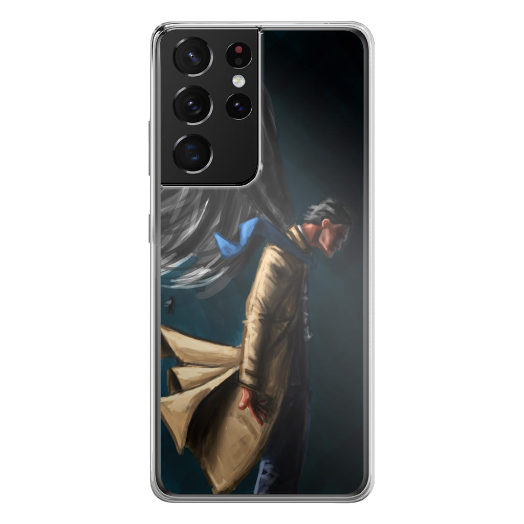 Castiel Supernatural Art Galaxy S21 Ultra Case