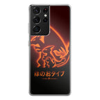 Charmander Charizard Galaxy S21 Ultra Case