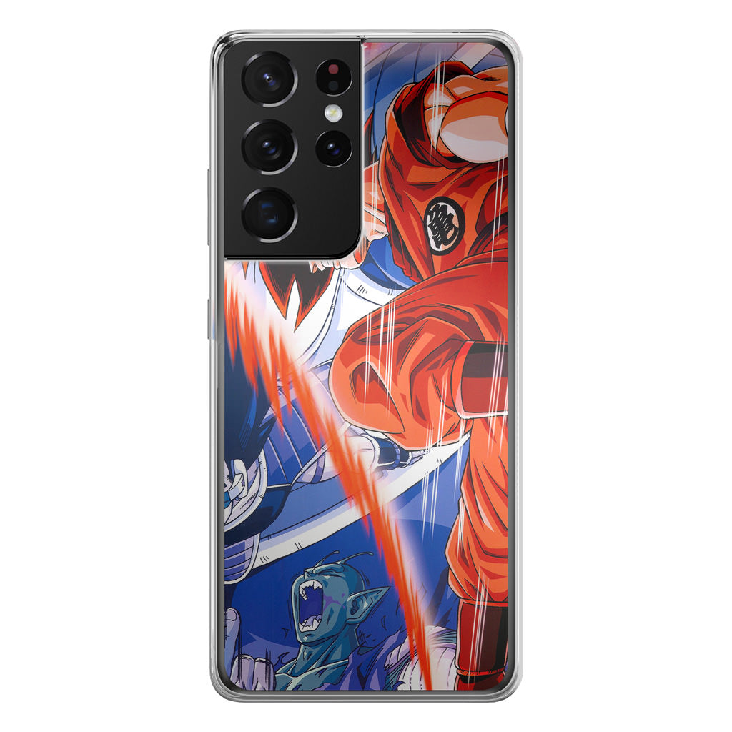 Dragonball Goku Art Illustration Hero Galaxy S21 Ultra Case