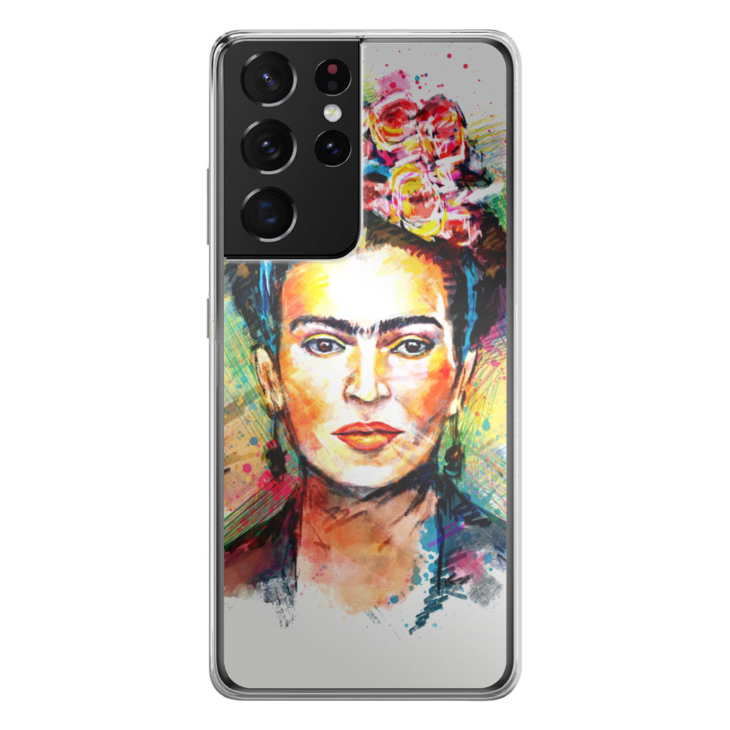 Frida Kahlo Painting Art Galaxy S21 Ultra Case