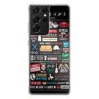 Friends TV Show Quotes Poster Galaxy S21 Ultra Case