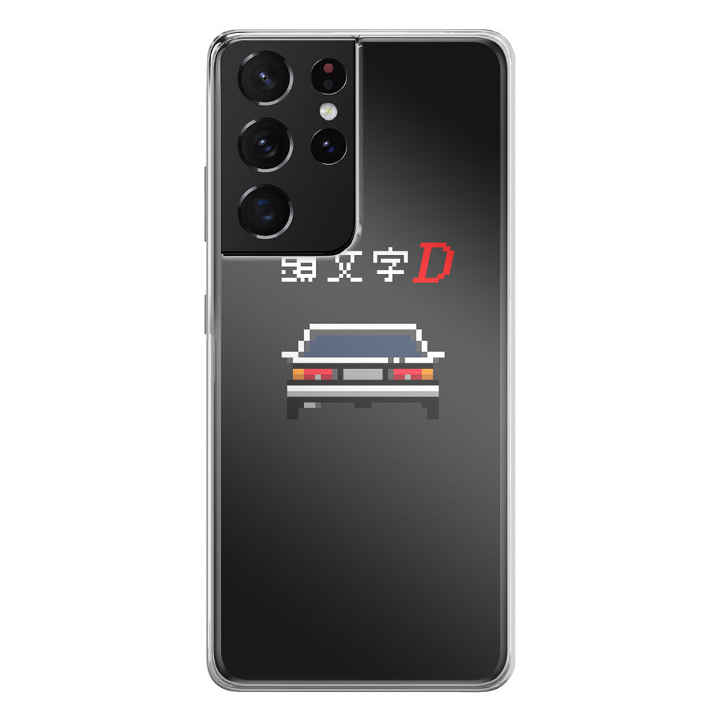 Initial D Pixel Art Galaxy S21 Ultra Case