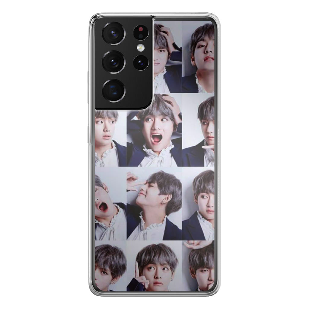 Kim Tae-hyung Collage Galaxy S21 Ultra Case