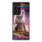 LLama Sloth And Cat Playing Together Galaxy S21 Ultra Case