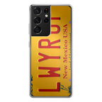 LWYRUP License Plate Galaxy S21 Ultra Case