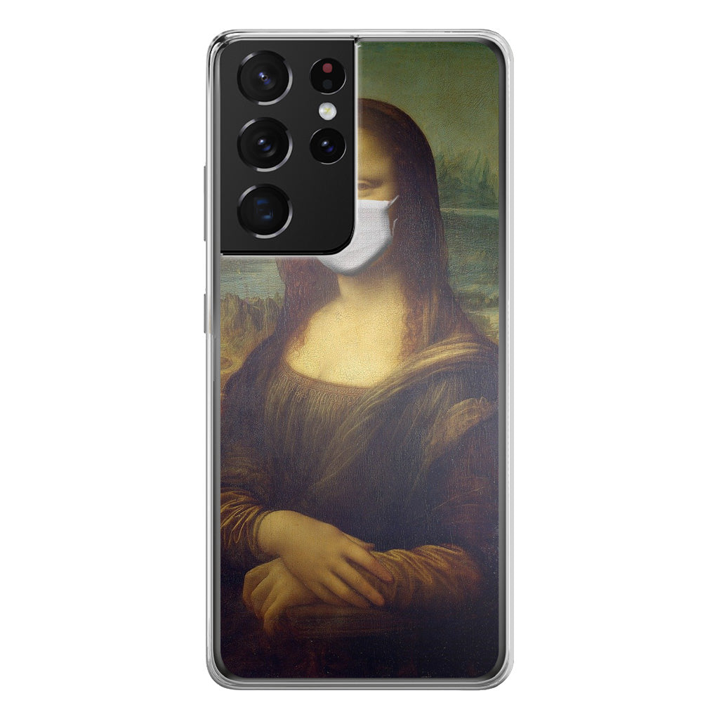 Monalisa In Pandemic Galaxy S21 Ultra Case